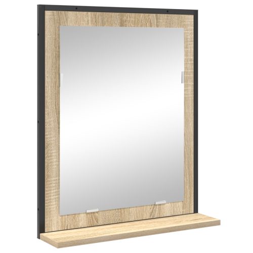  3 részes fürdőszoba bútor készlet Sonoma tölgy mérnökfából