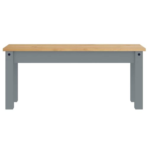  Panama 4 részes szürke tömör fenyőfa étkezőgarnitúra