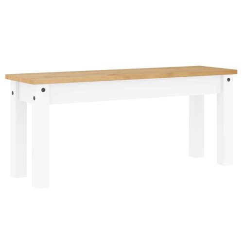  PANAMA 4 részes fehér tömör fenyőfa étkezőgarnitúra