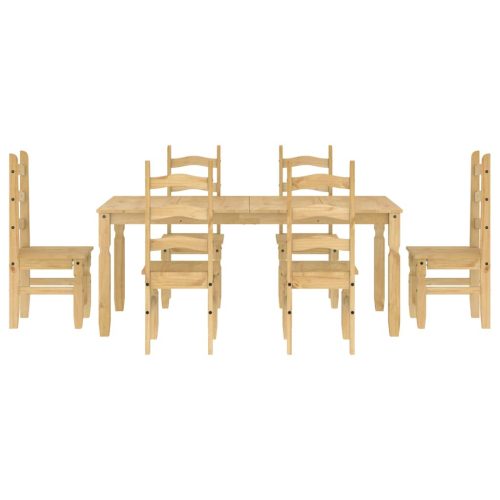  Panama 7 részes tömör fenyőfa étkezőgarnitúra