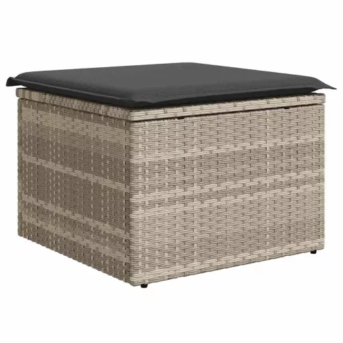  Kerti Kanapé Szett párnával 8 pcs 319 x 209 x 85 cm Poli rattan