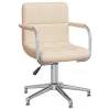  krémszínű szövet forgó irodaszék
