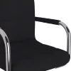  fekete szövet forgó irodaszék
