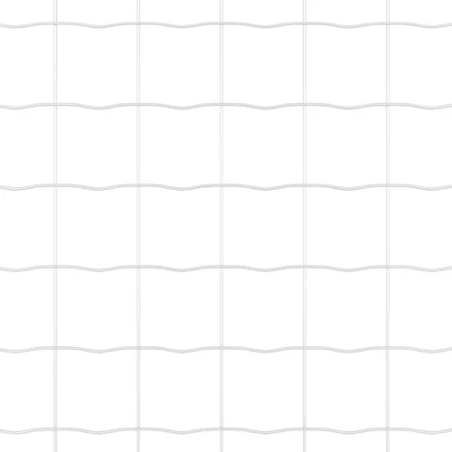  Euro Kerítés 7 Oszloppal 0.8x10 m Galvanizált Acél