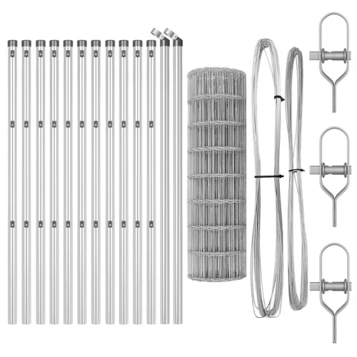  Euro Kerítés 13 Bejárattal 0.6x25 m Horganyzott Acél