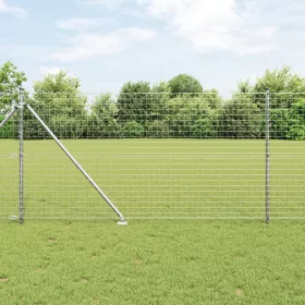  Euro Kerítés 7 szegecspóttal 1.4x10 m Horganyzott Acél