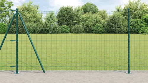  Euro Kerítés 7 Félkör alakú Osszal 1.2x10 m Horganyzott Acél