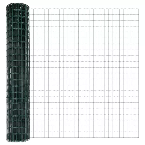  Európai kerítés 7 flanged oszloppal 1.6x10 m horganyzott acél