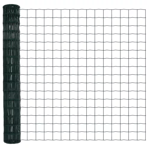  Euro Kerítés 7 Flanged Posts 1.4x10 m Horganyzott Acél