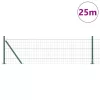  Euro Kerítés 13 Flancos Posts-al 0.6x25 m Horganyzott Acél
