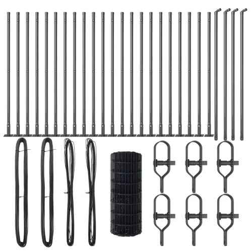  Euro Kerítés 13 Flanged Posts 0.6x50 m Horganyzott Acél