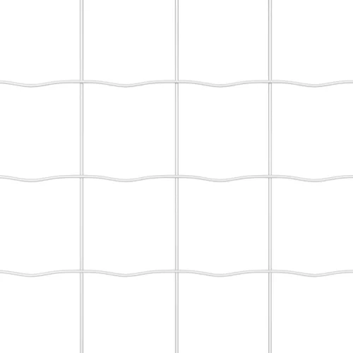  Euro Kerítés 7 Flancos Oszloppal 1.4x10 m Horganyzott Acél