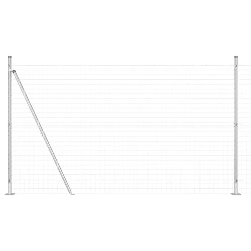  Euro kerítés 7 poszttal 1.6x10 m horganyzott acélból