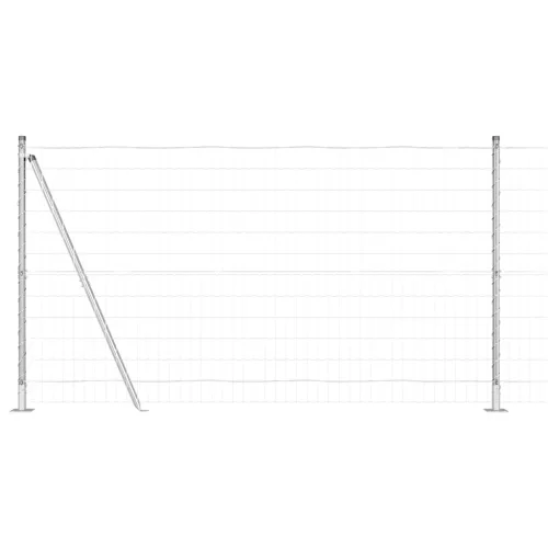 Euro Kerítés 13 Flangolt Rúddal 1.2x25 m Horganyzott Acél