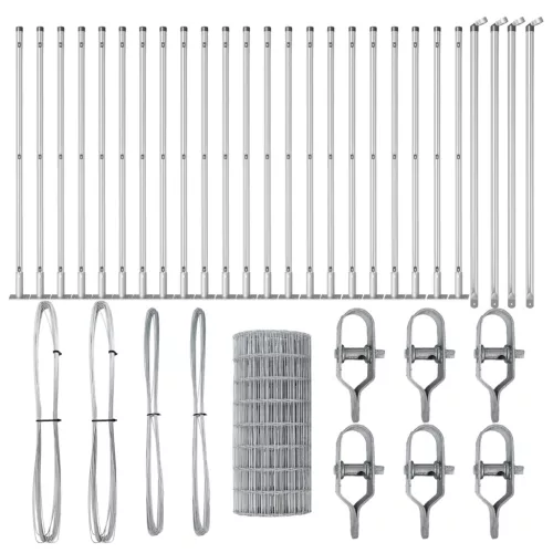  Euro Kerítés 13 Peremes Támposzlop 0.6x50 m Horganyzott Acél