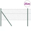  Kerítésoszlop Zöld 0,8 x 25 m (60 x 60 mm háló) Acél