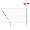  Lánc Háló Kerítés 13 Cövek Rövid 1.6x25 m Galvanizált Acél
