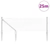  Láncos Kerítés 13 Szegekkel 0.8x25 m Galvanizált Acél