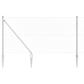    Lánckerítés 13 Spike oszloppal 1.2 x 25 m Galvanizált acél