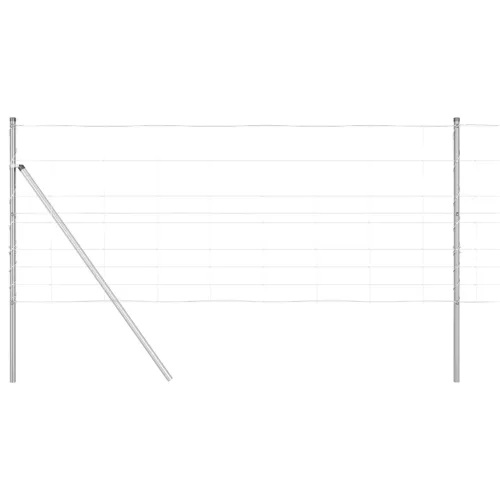  Földkerítés 1x25 m Horganyzott Acél