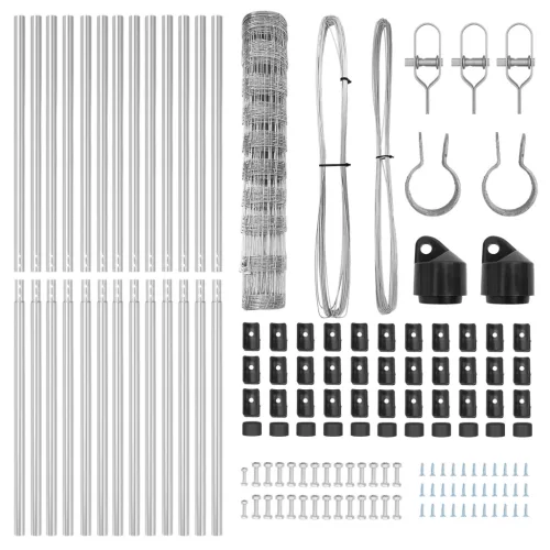  Mezőkerítés 1x25 m Horganyzott Acél
