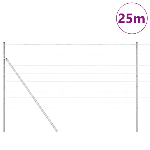  Mezőkerítés 1.2x25 m Horganyzott Acél