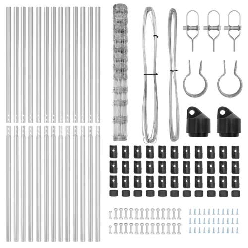  Mezőkerítés 1.4x25 m Galvanizált Acél