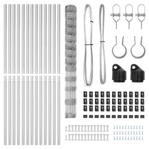 Mezői Kerítés 1.5x25 m Horganyzott Acél