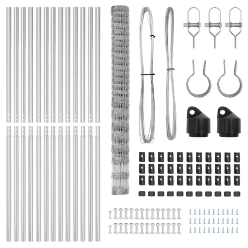  mezőkerítés 1.6x25 m Horganyzott Acél