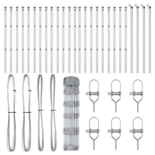  mezői kerítés 0.8x50 m horganyzott acél