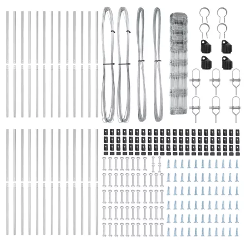  mezőkerítés 1x50 m horganyzott acél