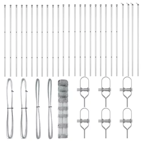  Mezőkerítés 1x50 m Horganyzott Acél