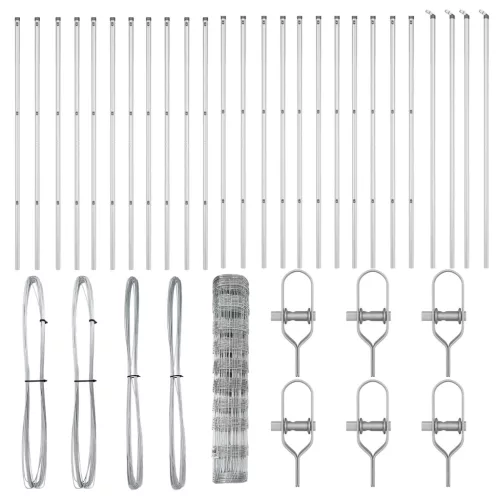  mezőkerítés 1x50 m horganyzott acél