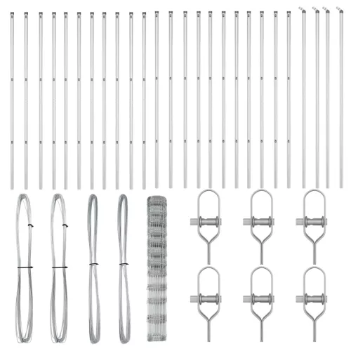  Mezőkerítés 1.4x50 m Horganyzott Acél