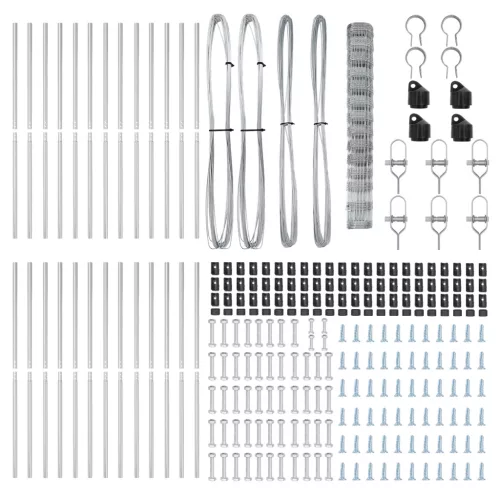  Mezőkerítés 1.4x50 m Horganyzott Acél