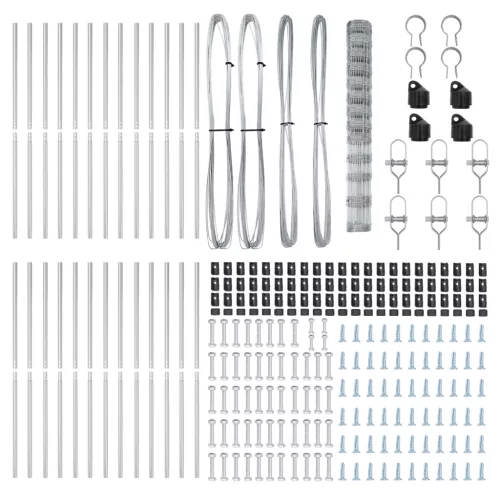  Mezőkerítés 1.5x50 m Horganyzott Acél
