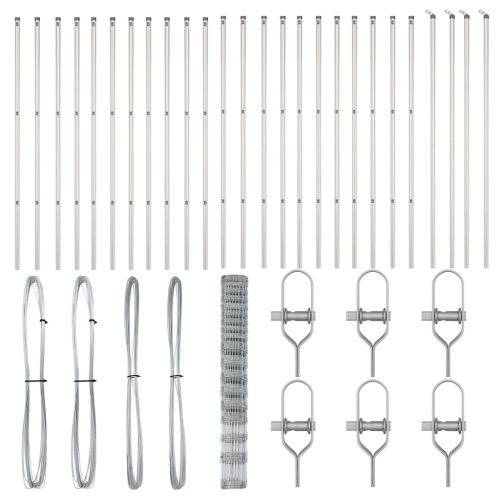  Földi Kerítés 1.5x50 m Horganyzott Acél