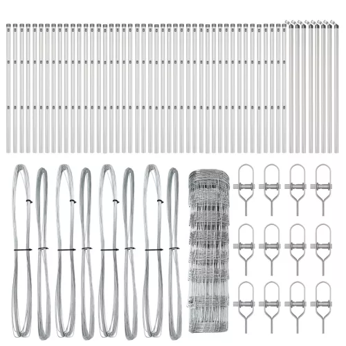  Mezői Kerítés 0.8x100 m Horganyzott Acél