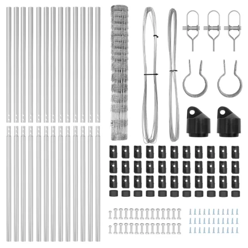 Mezői Kerítés 0.8x25 m Horganyzott Acél