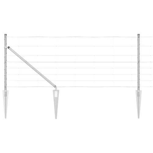  mezőkerítés 0.8x25 m galvanizált acél