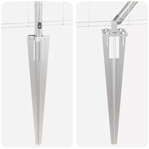  Mezőkerítés 1x25 m Galvanizált Acél