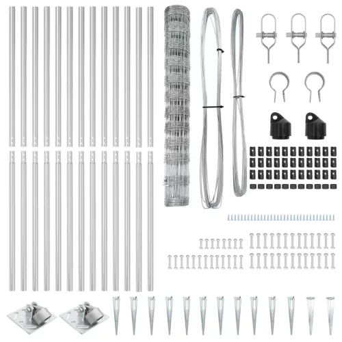  Mezőkerítés 1.2x25 m Horganyzott acél