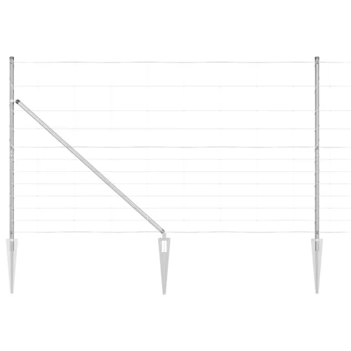  Mezőkerítés 1.4x25 m Horganyzott acél