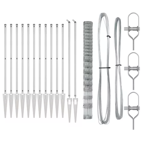  Mezőkerítés 1.6x25 m Horganyzott Acél