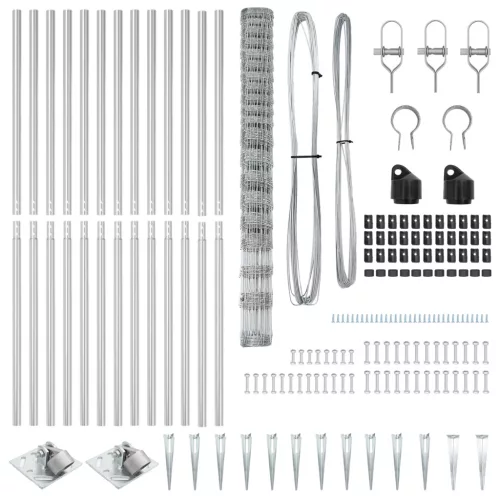  Mezőkerítés 1.6x25 m Horganyzott Acél