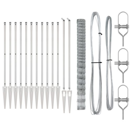  Mező Kerítés 1.6x25 m Horganyzott Acél