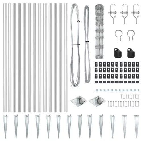  Mező kerítés 1x50 m Horganyzott Acél