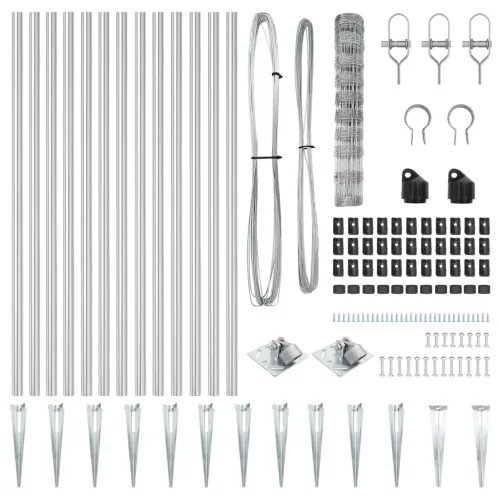  Mezőkerítés 1x50 m Horganyzott acél