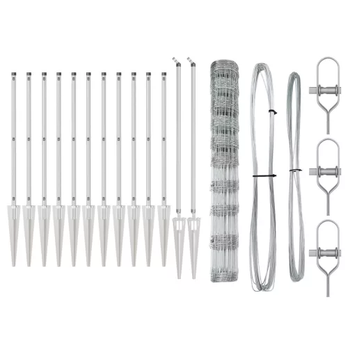  Mezőkerítés 1,2 x 50 m Horganyzott acél