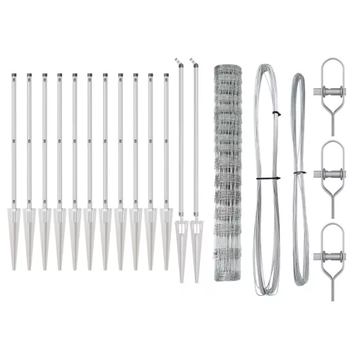  Mezőkerítés 1,2x50 m Horganyzott acél